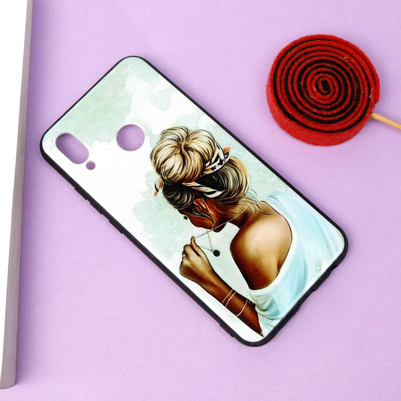 قاب فانتزی برجسته دخترانه هواوی p20 lite سری 7