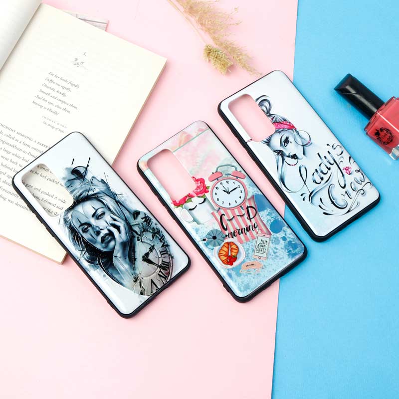 قاب فانتزی برجسته دخترانه هواوی P40 سری 16