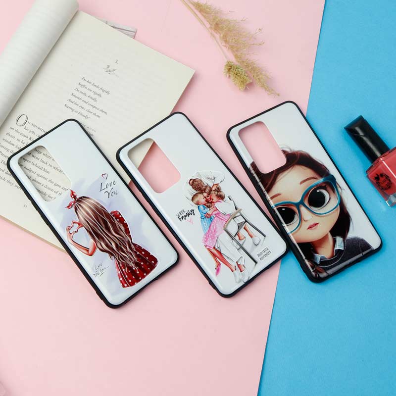 قاب فانتزی برجسته دخترانه هواوی P40 Pro سری 16