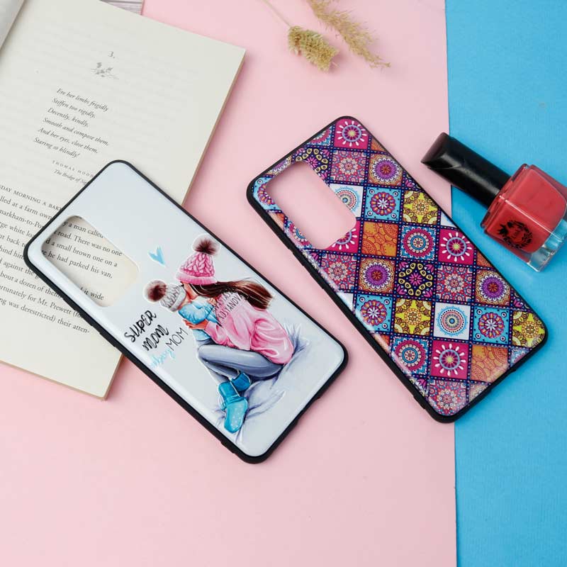قاب فانتزی برجسته دخترانه هواوی P40 Pro سری 16