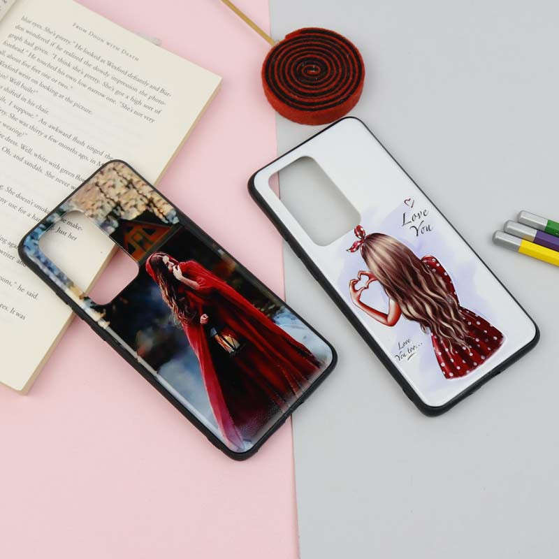 قاب فانتزی برجسته دخترانه هواوی P40 Pro Plus سری 16
