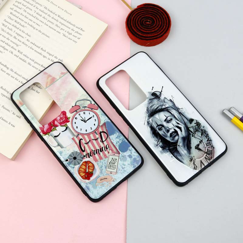 قاب فانتزی برجسته دخترانه هواوی P40 Pro Plus سری 16