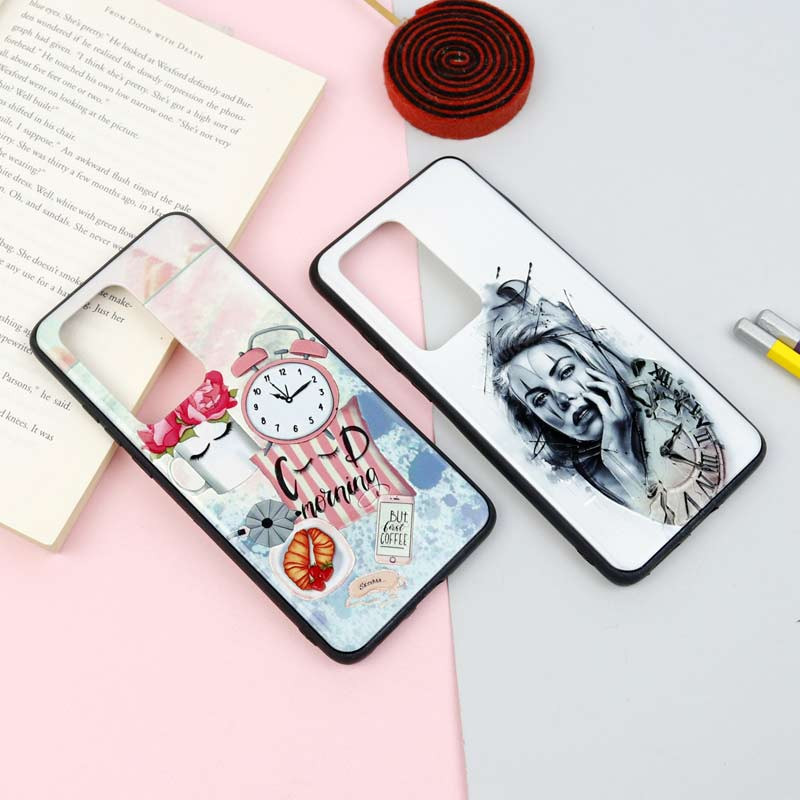 قاب فانتزی برجسته دخترانه هواوی P40 Pro Plus سری 16
