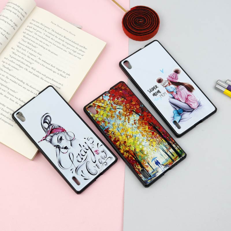 قاب فانتزی برجسته دخترانه هواوی P7 سری 16