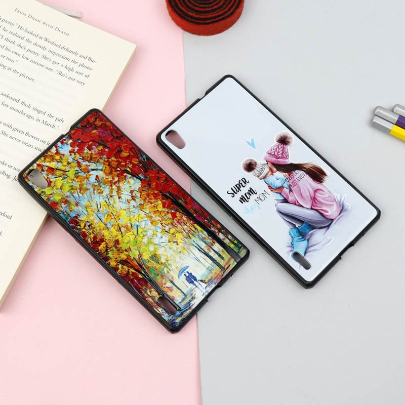 قاب فانتزی برجسته دخترانه هواوی P7 سری 16