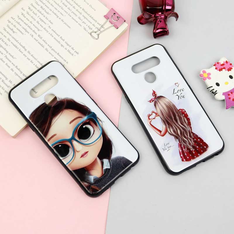 قاب فانتزی برجسته دخترانه LG K50 سری 16