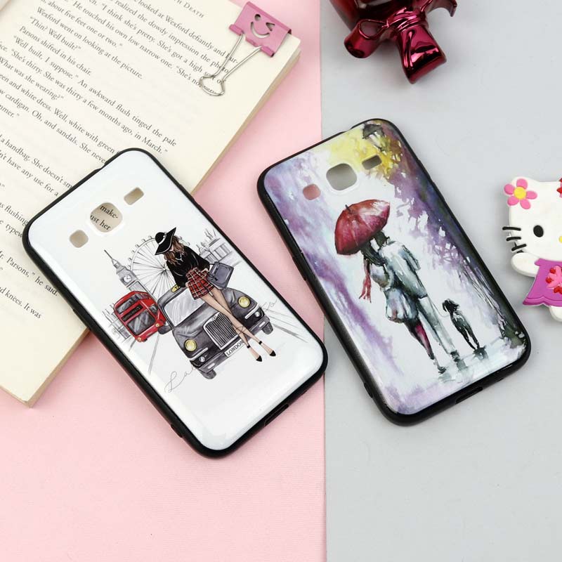 قاب فانتزی برجسته دخترانه سامسونگ Galaxy Core Prime سری 16