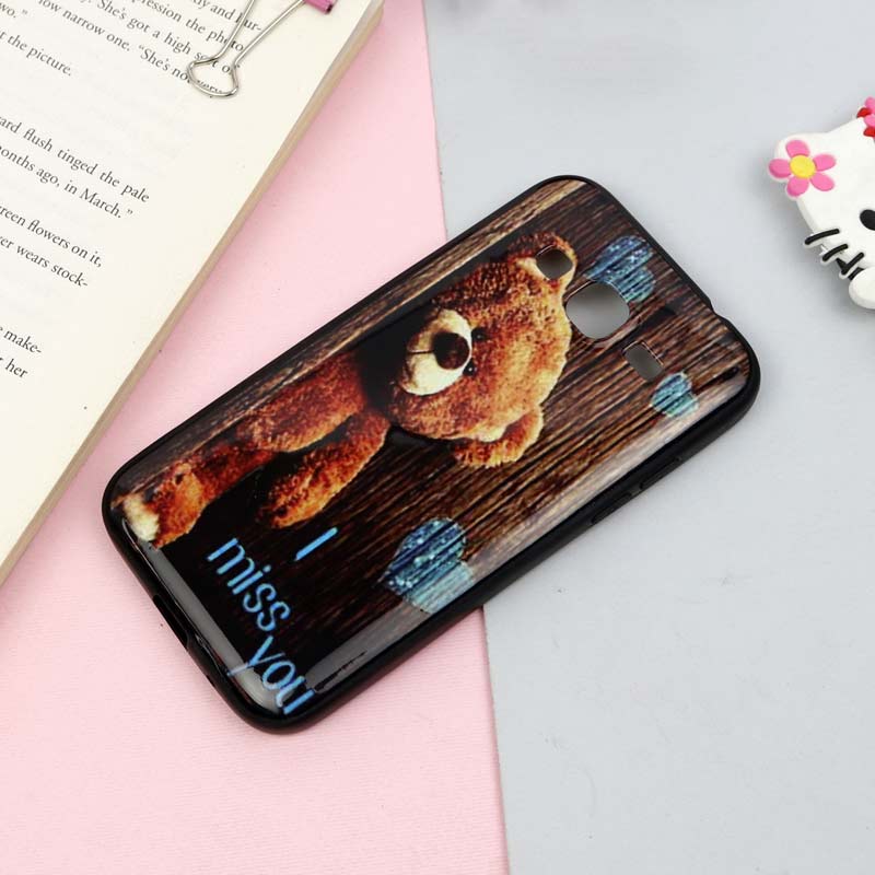 قاب فانتزی برجسته دخترانه سامسونگ Galaxy Core Prime سری 16