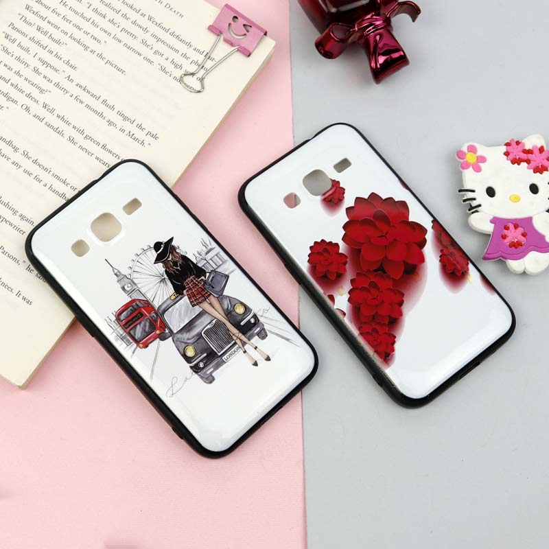 قاب فانتزی برجسته دخترانه سامسونگ Galaxy Core Prime سری 16