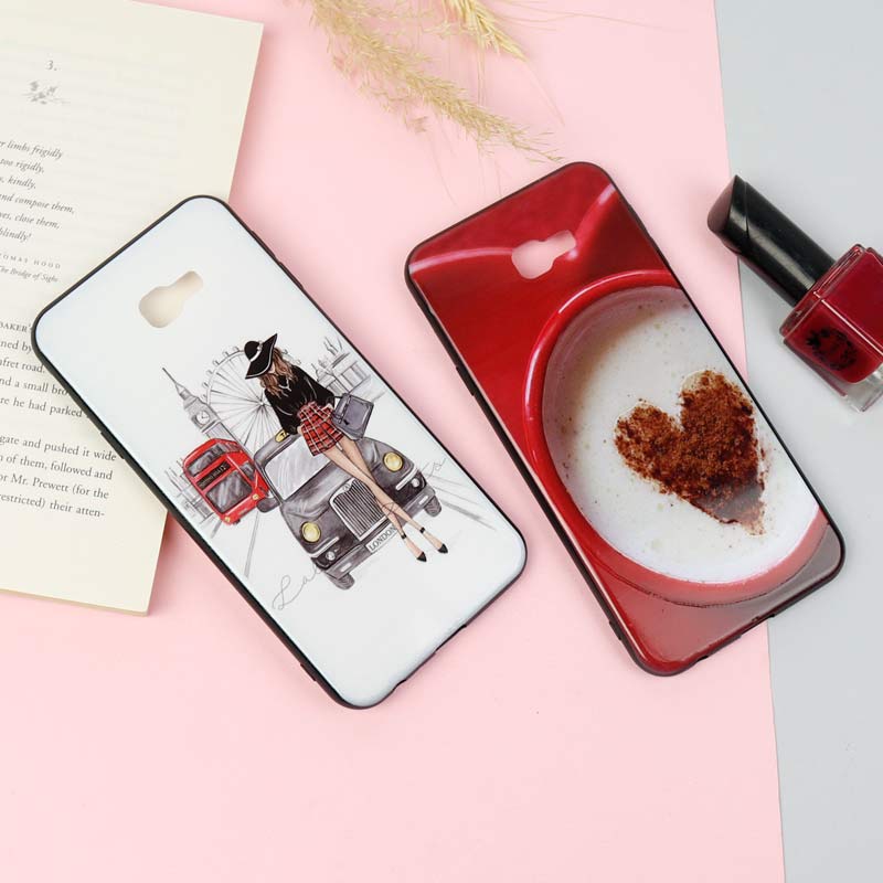 قاب فانتزی برجسته دخترانه سامسونگ J4 Plus سری 16