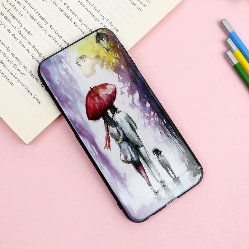 قاب فانتزی برجسته دخترانه سامسونگ J6 Plus سری 16