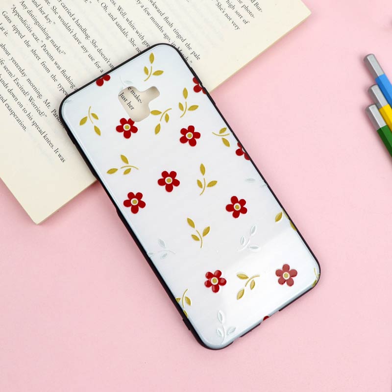 قاب فانتزی برجسته دخترانه سامسونگ J6 Plus سری 16