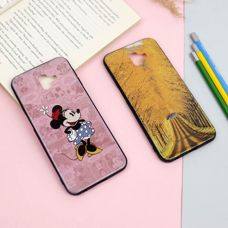 قاب فانتزی برجسته دخترانه سامسونگ J6 Plus سری 16