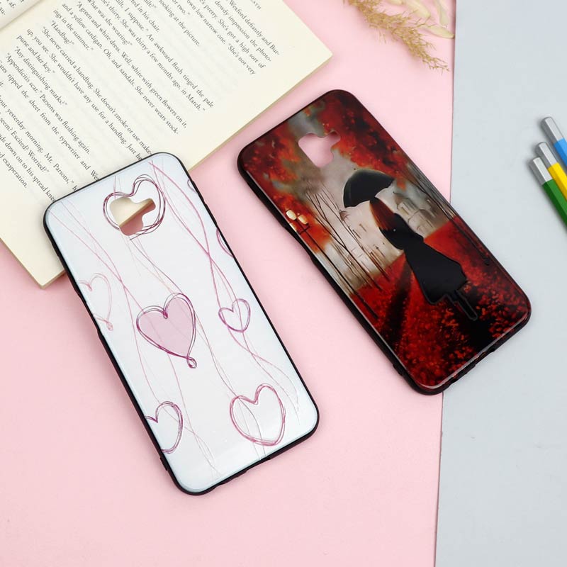 قاب فانتزی برجسته دخترانه سامسونگ J6 Plus سری 16