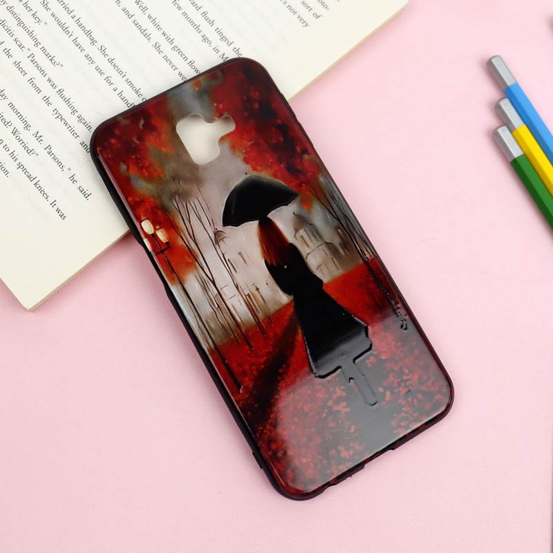 قاب فانتزی برجسته دخترانه سامسونگ J6 Plus سری 16