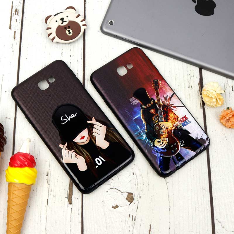 قاب فانتزی برجسته سامسونگ J7 Prime سری 18