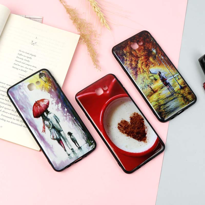 قاب فانتزی برجسته دخترانه سامسونگ J7 Prime سری 16