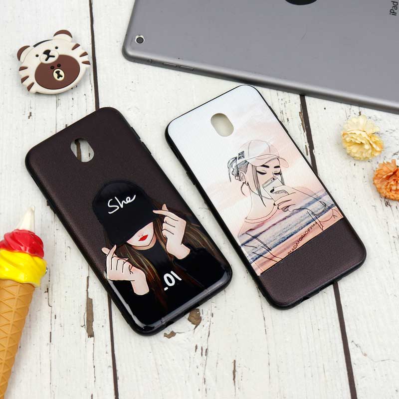 قاب فانتزی برجسته سامسونگ J7 Pro سری 18