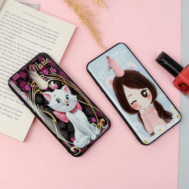 قاب فانتزی برجسته دخترانه شیائومی Redmi 8 سری 16