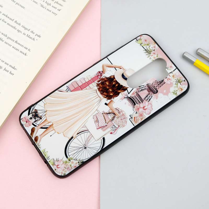 قاب فانتزی برجسته دخترانه شیائومی Redmi Note 8 Pro سری 16