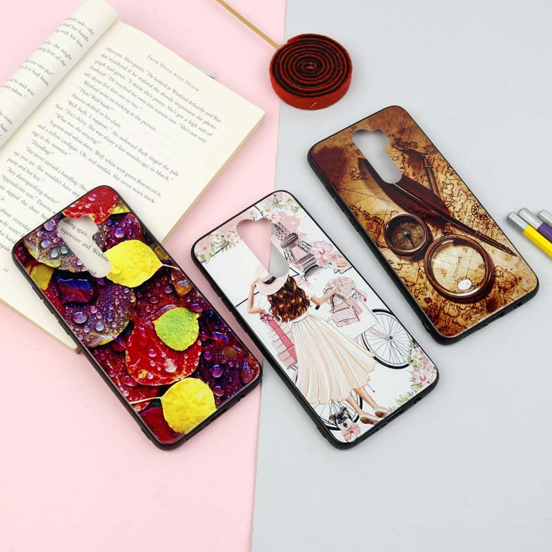 قاب فانتزی برجسته دخترانه شیائومی Redmi Note 8 Pro سری 16