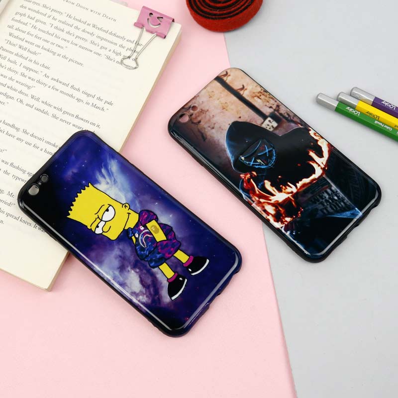 قاب فانتزی برجسته پسرانه iPhone 6/6s سری 16