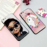 قاب فانتزی برجسته دخترانه iPhone 6 Plus / 6s Plus سری 16