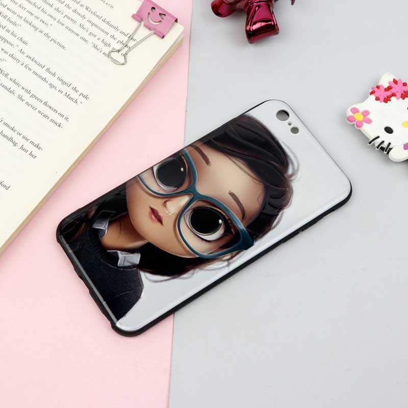 قاب فانتزی برجسته دخترانه iPhone 6 Plus / 6s Plus سری 16