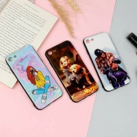 قاب محافظ لنز دار فانتزی برجسته دخترانه iPhone 7/8 سری 16