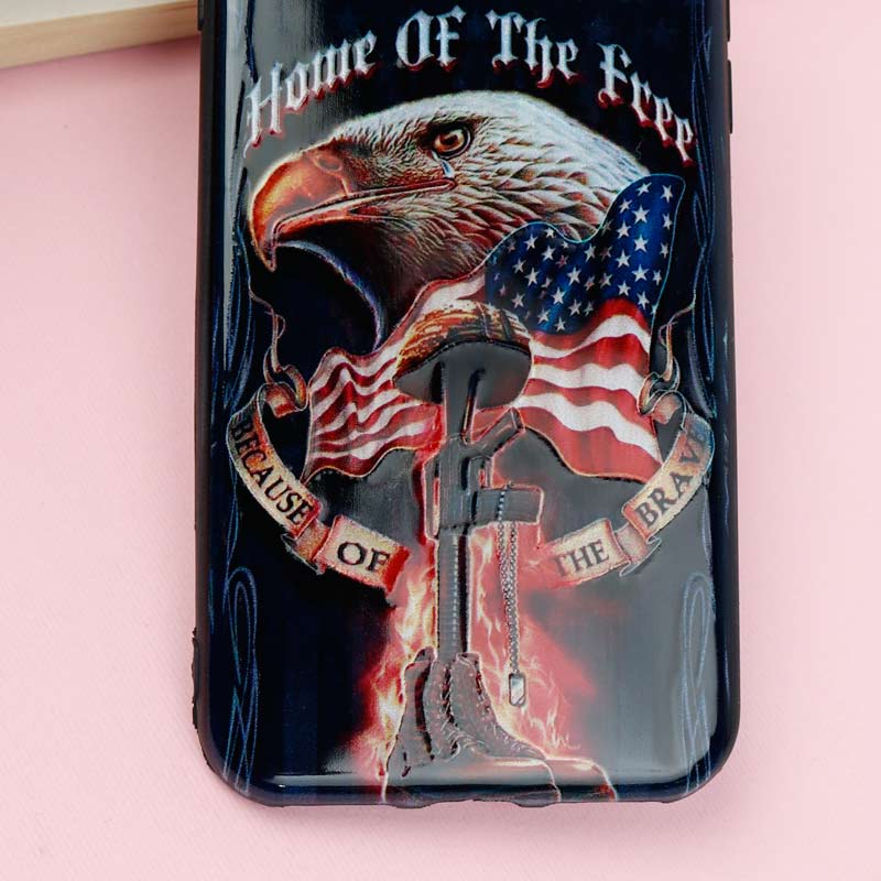قاب فانتزی محافظ لنزدار برجسته پسرانه iPhone 7/8 سری 16
