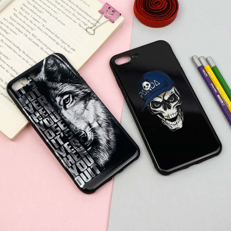 قاب فانتزی برجسته پسرانه آیفون iPhone 7 Plus / 8 Plus سری 16