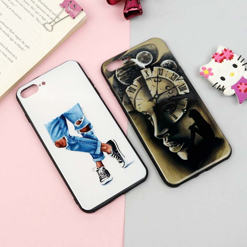 قاب فانتزی برجسته دخترانه آیفون iPhone 7 Plus / 8 Plus سری 16