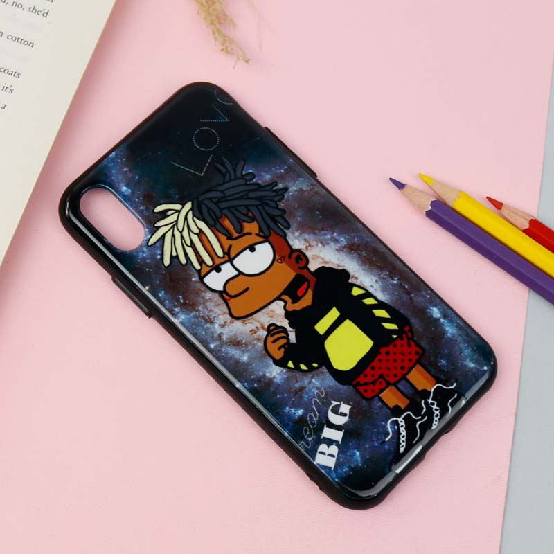 قاب فانتزی برجسته پسرانه iPhone X/XS سری 16