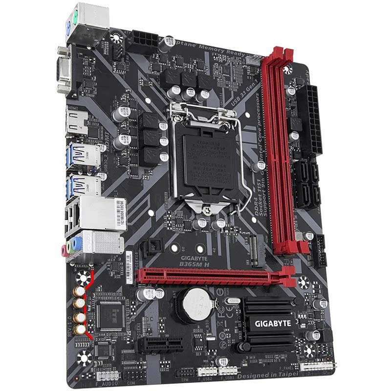 مادربرد گیگابایت B365M H rev. 1.0 DDR4