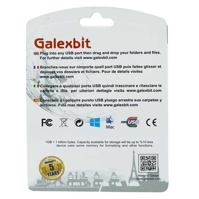 فلش 32 گیگ گلکس بیت Galexbit Micro Metal Series M8