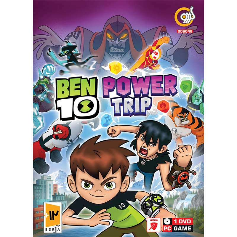 بازی Ben 10 Power Trip 1DVD گردو مناسب برای PC