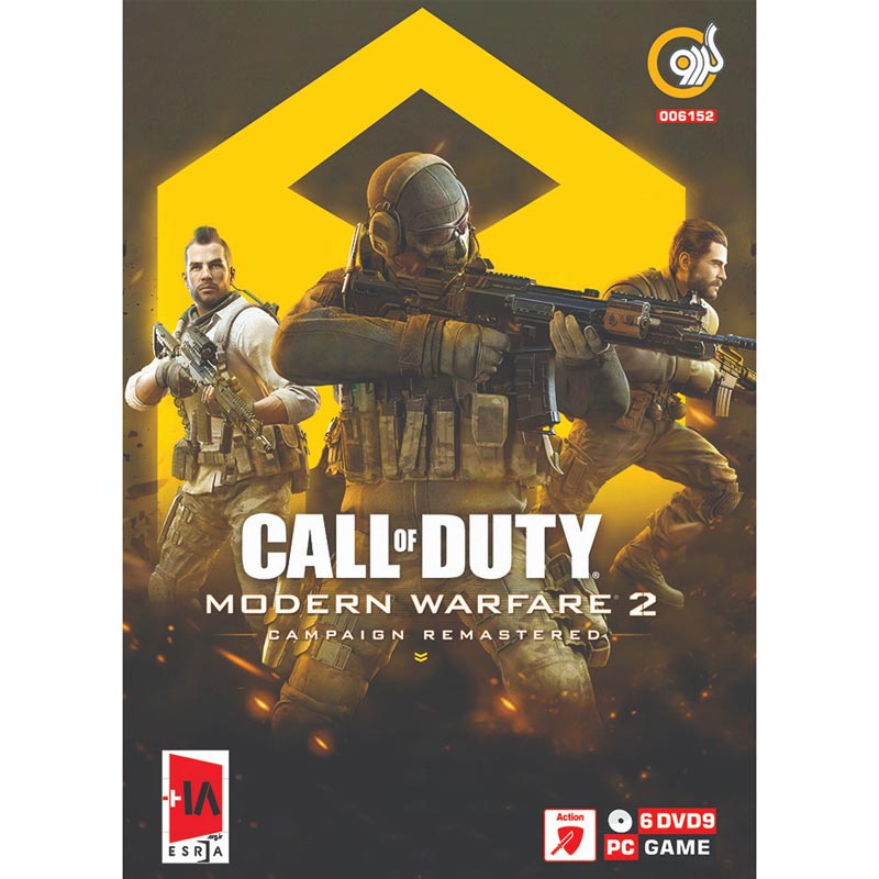 بازی Call Of Duty Modern Warfare 2 Campaign Remastered 6DVD9 گردو مناسب برای PC