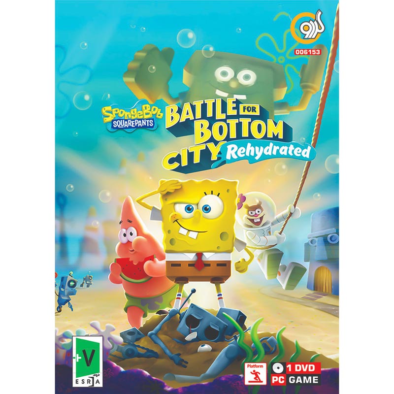 بازی Sponge Bob Battle For Bottom City Rehydrated 1DVD گردو مناسب برای PC