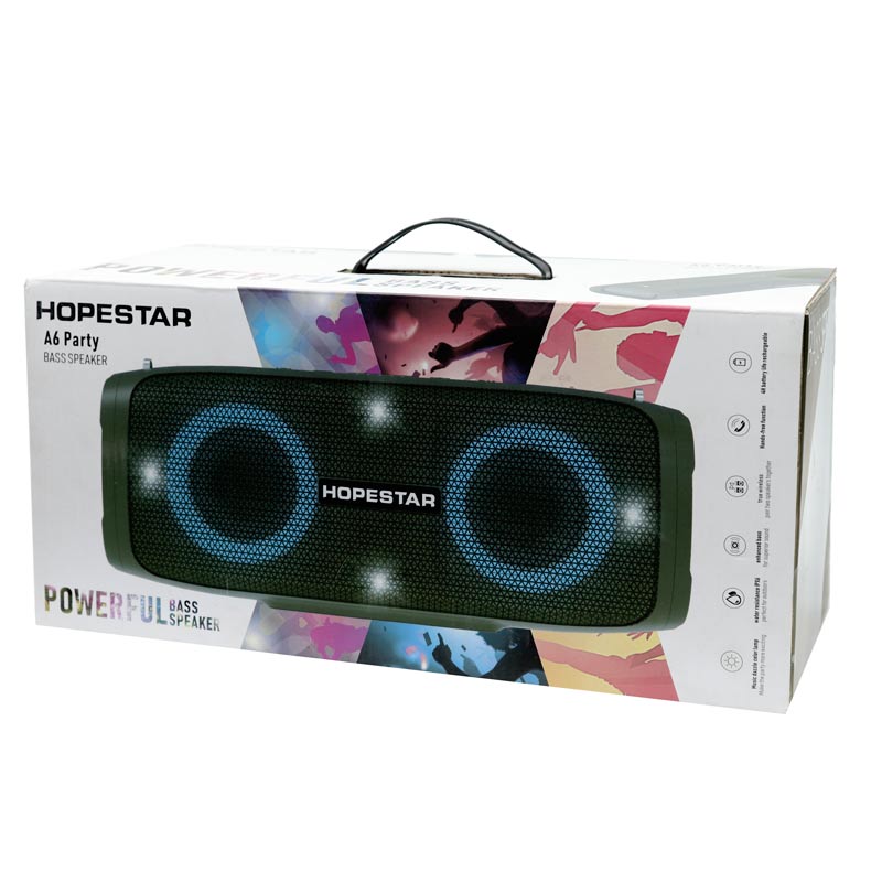 اسپیکر بلوتوثی رم و فلش خور Hopestar A6 Party