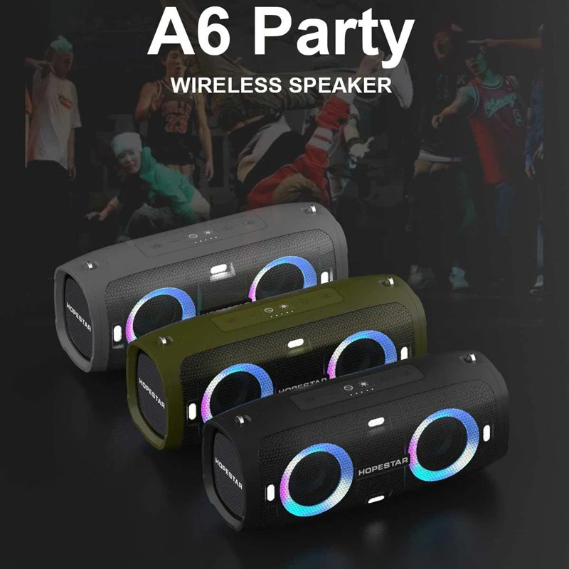 اسپیکر بلوتوثی رم و فلش خور Hopestar A6 Party
