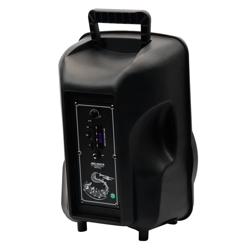 اسپیکر چمدانی بلوتوثی رم و فلش خور JBK-0903S + میکروفون و ریموت کنترل