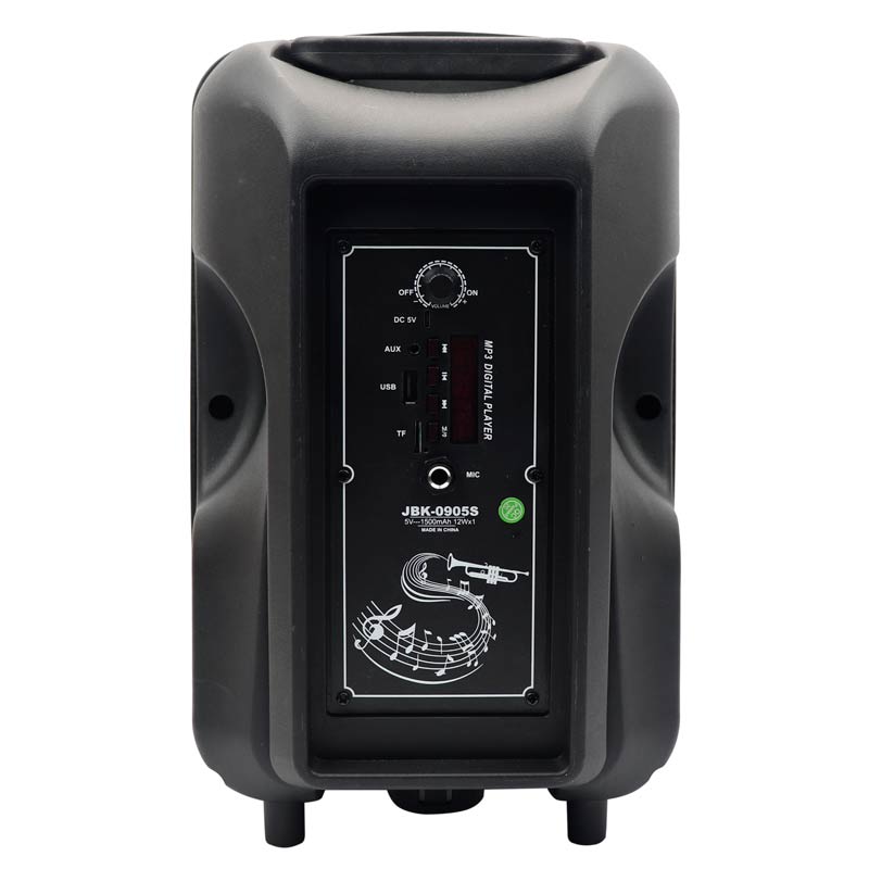 اسپیکر چمدانی بلوتوثی رم و فلش خور JBK-0905S + ریموت کنترل