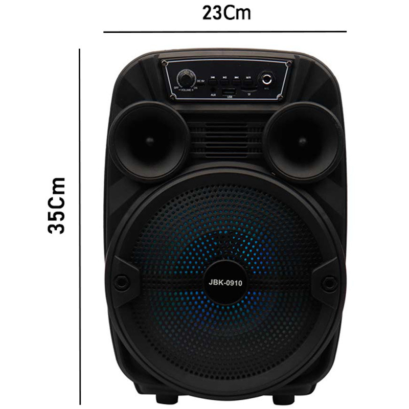 اسپیکر چمدانی بلوتوثی رم و فلش خور JBK-0910