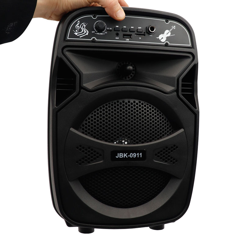 اسپیکر چمدانی بلوتوثی رم و فلش خور JBK-0911