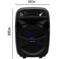 اسپیکر چمدانی بلوتوثی رم و فلش خور JBK-0911