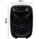 اسپیکر چمدانی بلوتوثی رم و فلش خور JBK-0911
