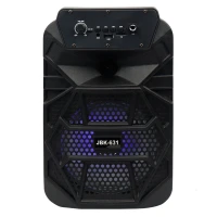 اسپیکر چمدانی بلوتوثی رم و فلش خور JBK-631