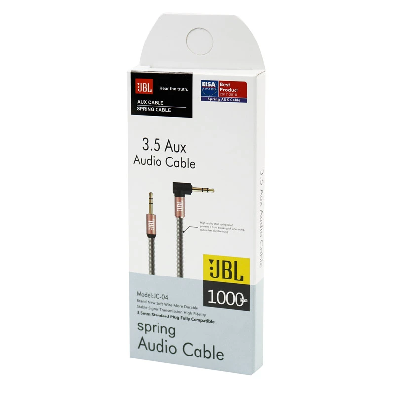 کابل AUX جی بی ال JC-04 یکسر L طول 1 متر
