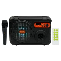 اسپیکر بلوتوثی رم و فلش خور KTS-1218A + میکروفون و ریموت کنترل