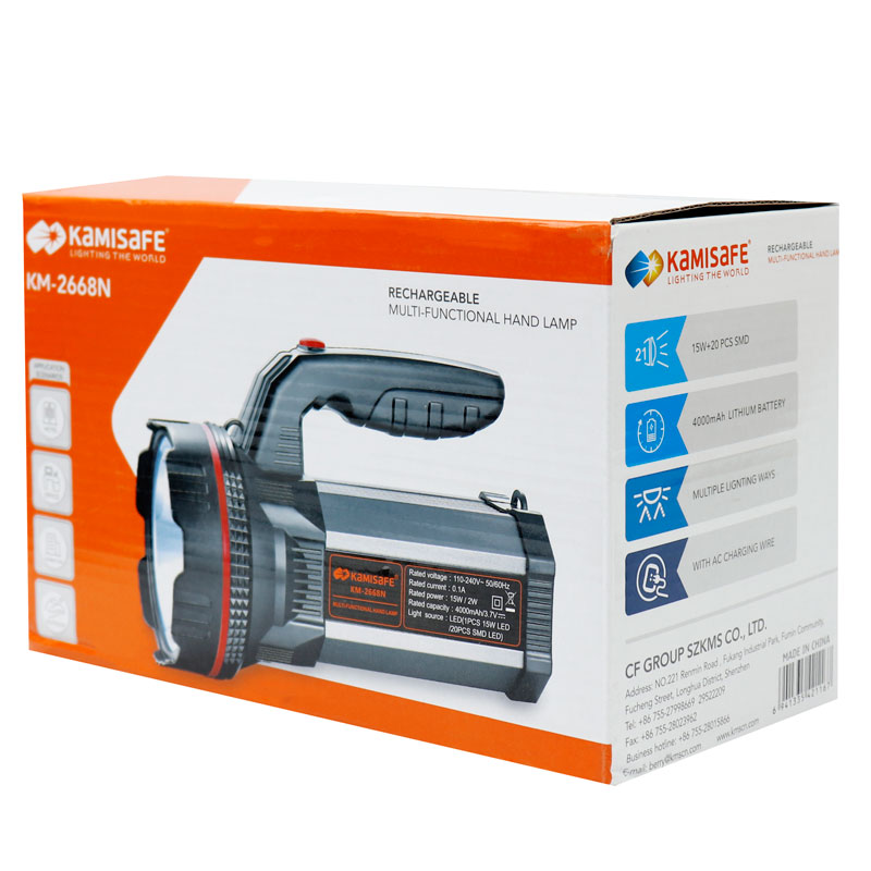 نورافکن دستی کامی سیف مدل KM-2668N